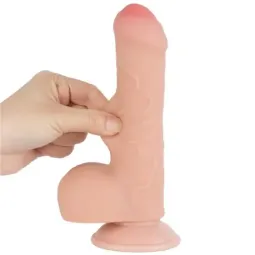 LOVETOY Sliding Skin Dual Layer Dildo 7