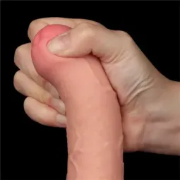 LOVETOY Sliding Skin Dual Layer Dildo 7
