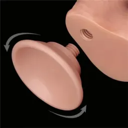 LOVETOY Sliding Skin Dual Layer Dildo 7