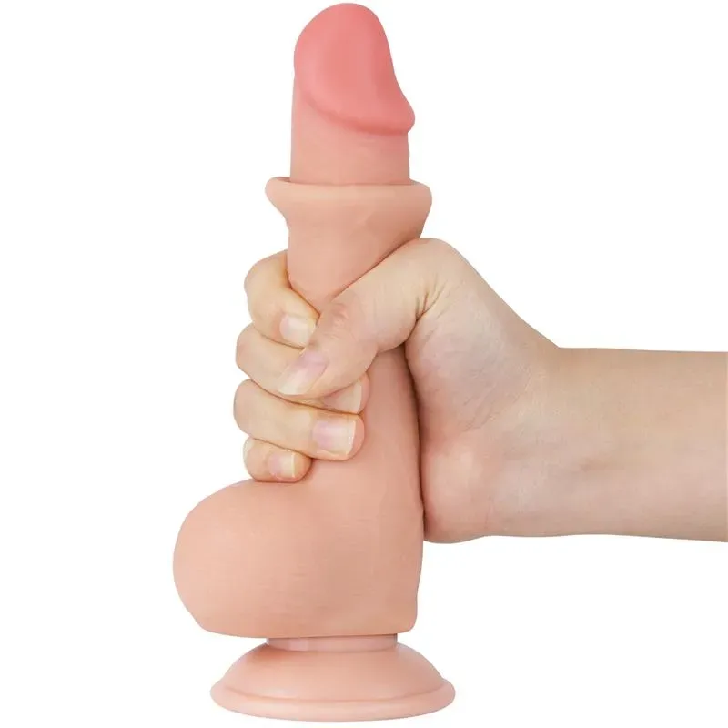 LOVETOY Sliding Skin Dual Layer фаллоимитатор