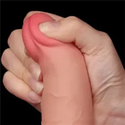 LOVETOY Sliding Skin Dual Layer realistlik dildo