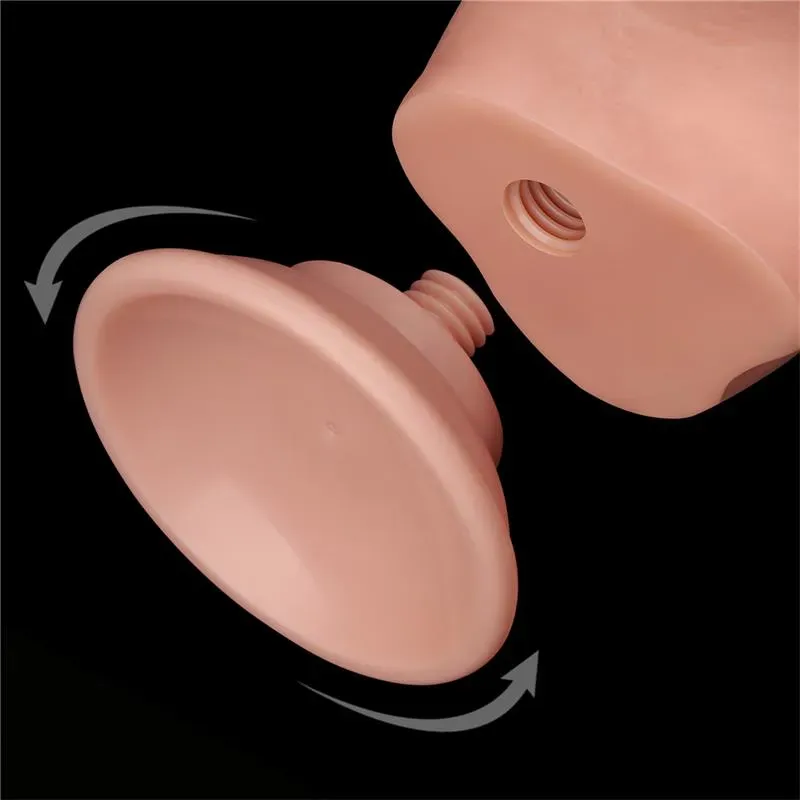 LOVETOY Sliding Skin Dual Layer realistlik dildo