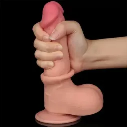 LOVETOY Sliding Skin Dual Layer dildo