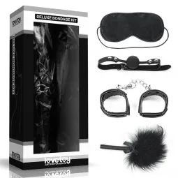 Bondage Kit Deluxe 4 Units Black