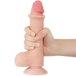 LOVETOY Sliding Skin Dual Layer фаллоимитатор