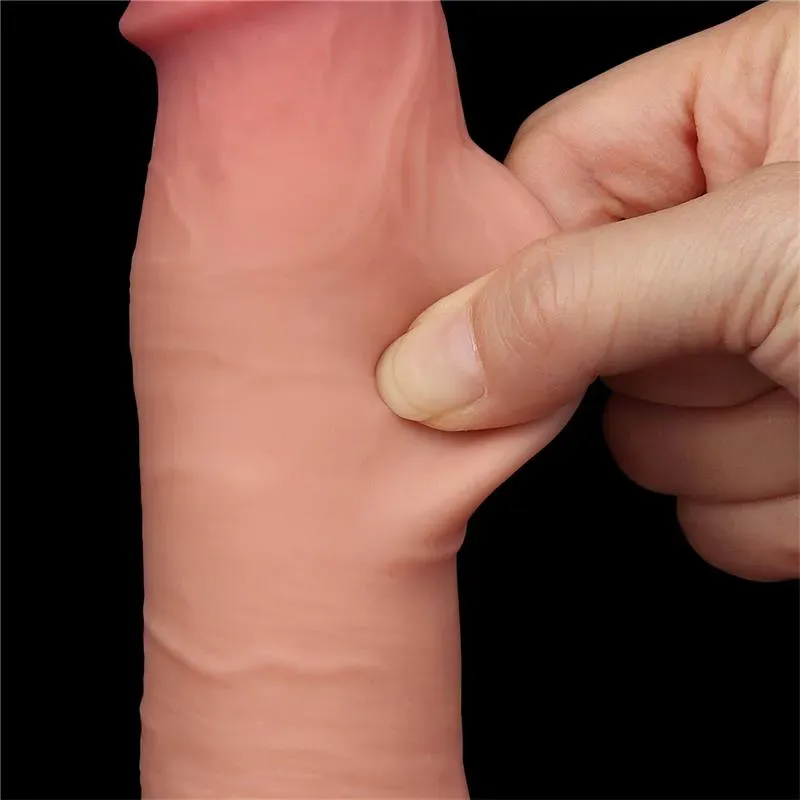 LOVETOY Sliding Skin Dual Layer realistlik dildo