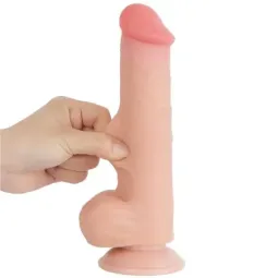 LOVETOY Sliding Skin Dual Layer realistlik dildo
