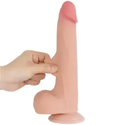 LOVETOY Sliding Skin Dual Layer 8.5 dildo