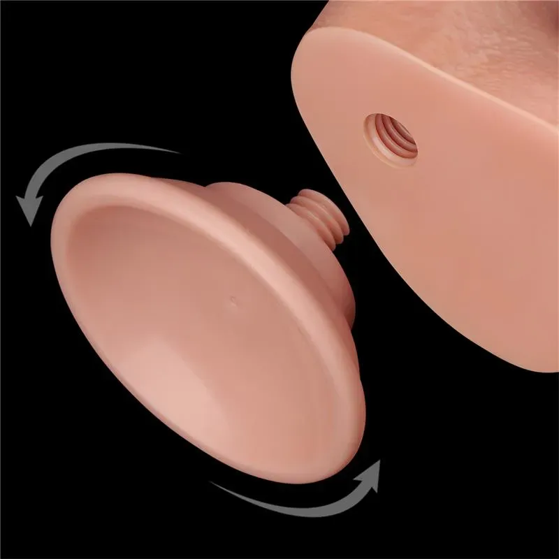 LOVETOY Sliding Skin Dual Layer 8.5 dildo
