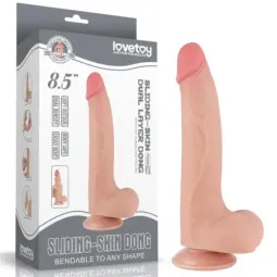 LOVETOY Sliding Skin Dual Layer 8.5 dildo