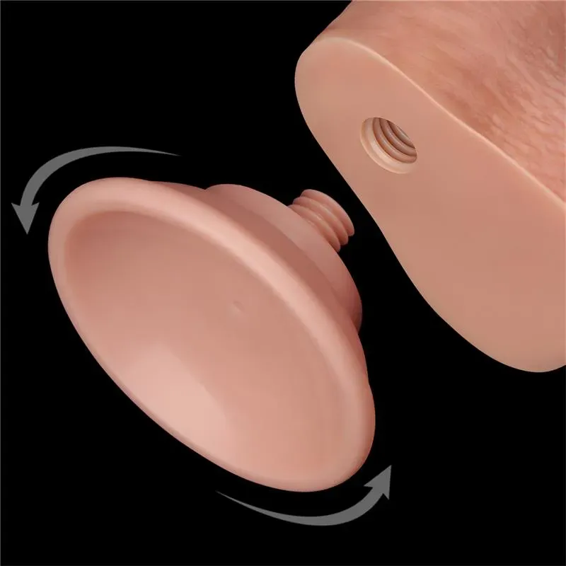 LOVETOY Sliding Skin Dual Layer realistlik dildo