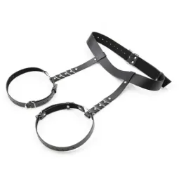 INTOYOU BDSM LINE Didier rihmastik puusadele ja jalgadele