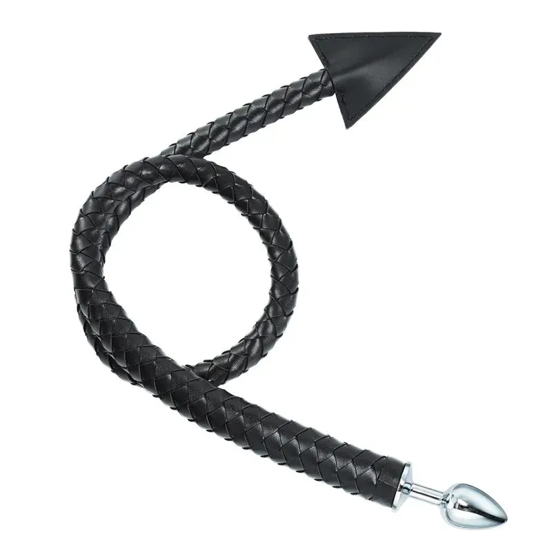 LATETOBED Weave Devil Tail анальная пробка с хвостом