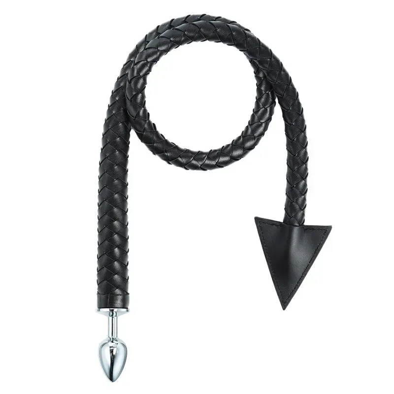 LATETOBED Weave Devil Tail анальная пробка с хвостом