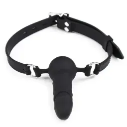 LATETOBED BDSM LINE кляп с дилдо, регулируемый