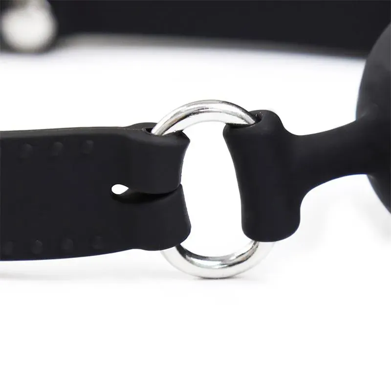LATETOBED BDSM LINE dildoga suukorv, reguleeritav