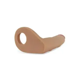 LOVETOY The Ultra Soft Double 7 dildo rihmaga