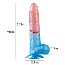 LOVETOY Dazzle Studs 9 realistlik dildo