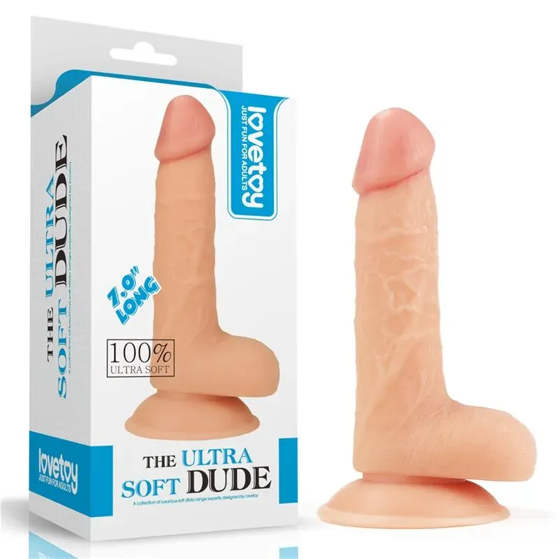 LOVETOY The Ultra Soft Dude 7 realistlik dildo