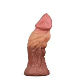 LOVETOY Nature 7 Dual Layer silikoondildo