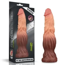 LOVETOY Dildo Nature 9.5 Dual Layer silikoondildo