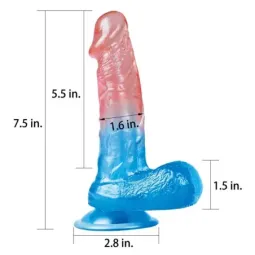 LOVETOY Dazzle Studs 7.5 realistlik dildo iminapaga