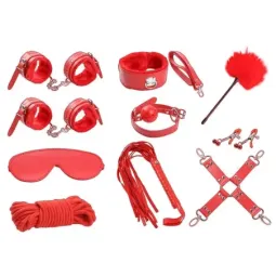 INTOYOU BDSM LINE 10-osaline bondage komplekt