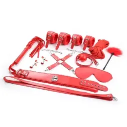 INTOYOU BDSM LINE 10-osaline bondage komplekt