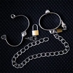 LATETOBED BDSM LINE metallist käerauad 5,5 cm