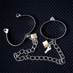LATETOBED BDSM LINE metallist käerauad 7 cm