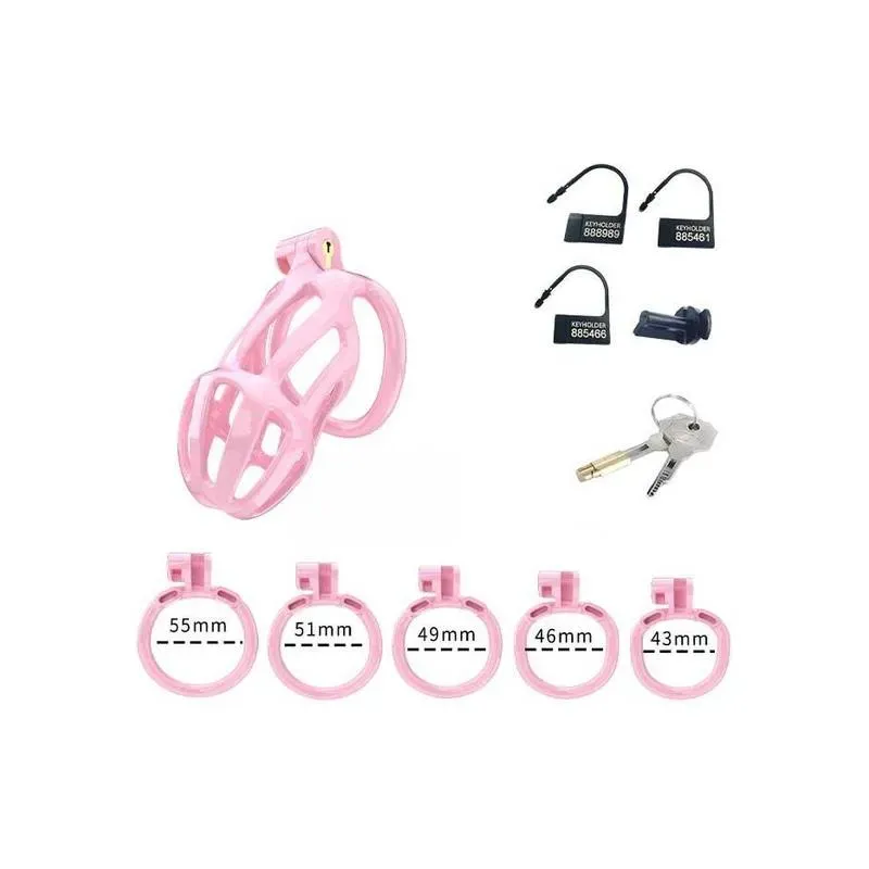 Penis Cage PC02 Pink peenisepuur ABS-plastist