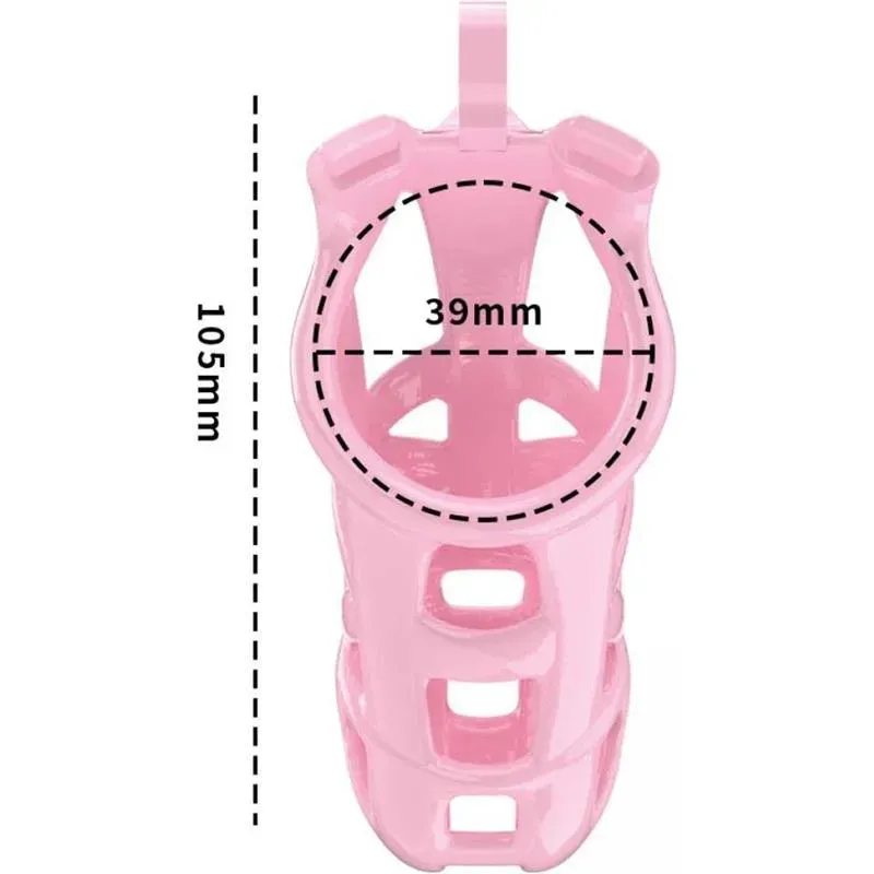 Penis Cage PC01 Pink клетка для пениса из ABS