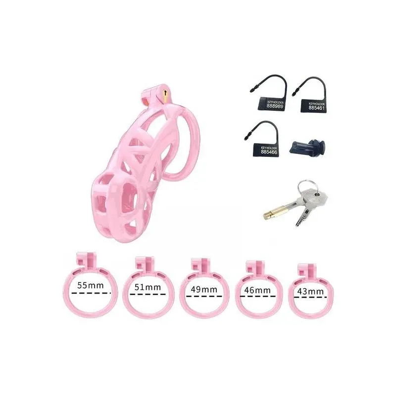 Penis Cage PC01 Pink peenisepuur ABS-plastist
