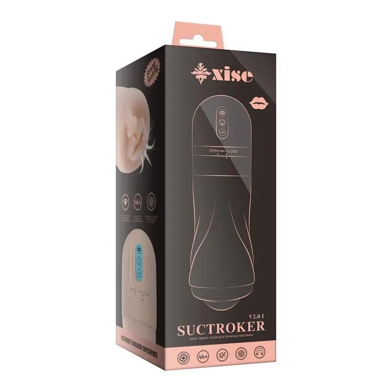 XISE Suctroker V2.0 мастурбатор с всасыванием