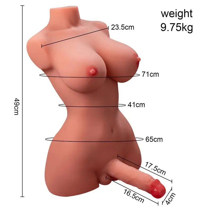 XISE Hermosa Lady Boy torso masturbaator