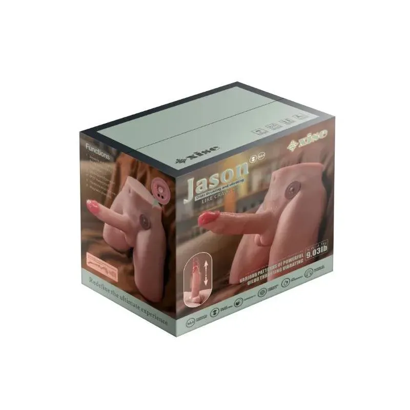 XISE Jason torso-masturbaator dildoga