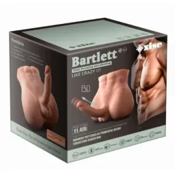 XISE Batlett мастурбатор-торс с вибрацией