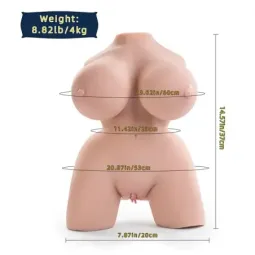XISE Frieda Torso masturbaator vibratsiooniga