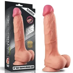 LOVETOY Nature Dildo 10 Dual Layer realistlik dildo