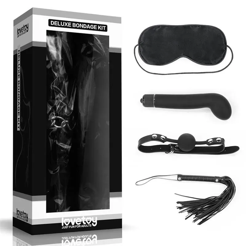LOVETOY Bondage Kit Deluxe komplekt vibraatoriga