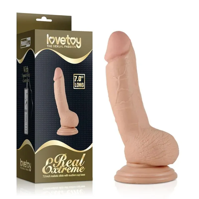 LOVETOY Real Extreme 7 realistlik dildo iminapaga
