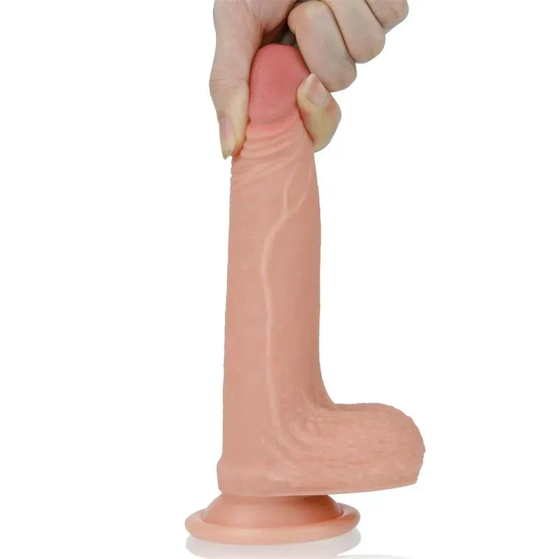 LOVETOY Nature 7 realistlik silikoondildo 18 cm