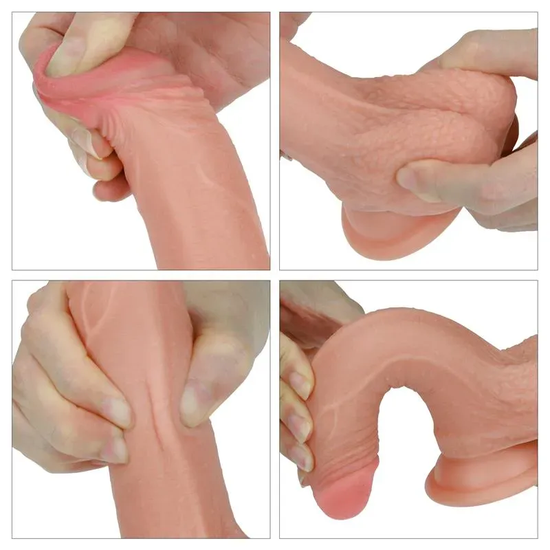 LOVETOY Nature 7 realistlik silikoondildo 18 cm