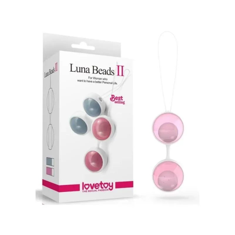 LOVETOY Luna II tupekuulid silikoonist