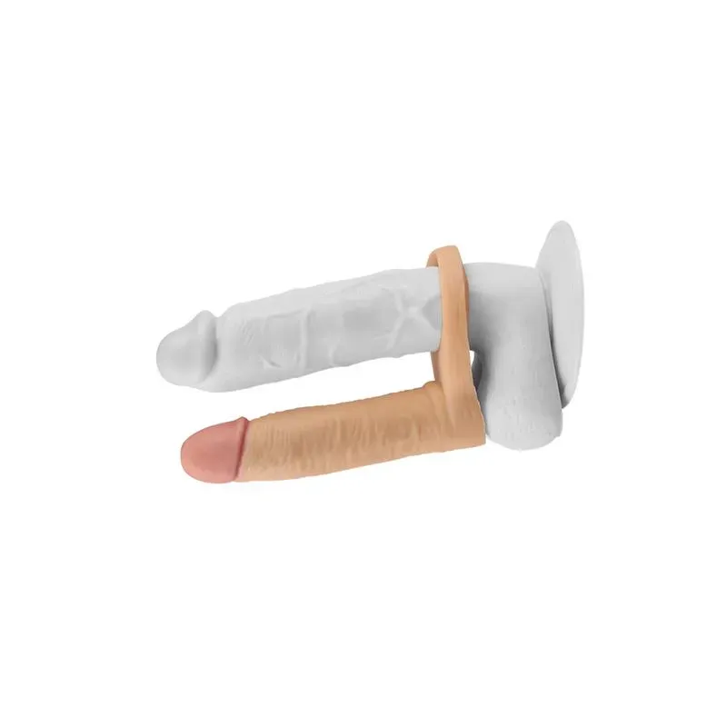LOVETOY The Ultra Soft Double vibreeriv dildo
