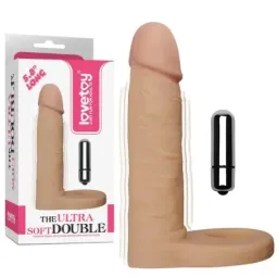 LOVETOY The Ultra Soft Double vibreeriv dildo