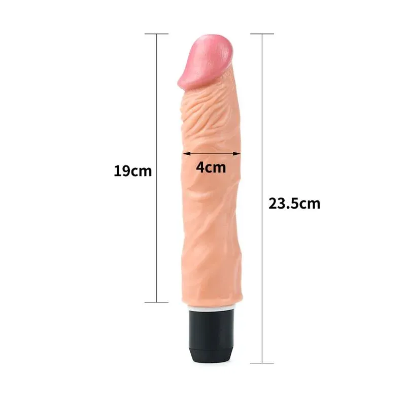 LOVETOY Dildo Flexi 9.5 фаллоимитатор с вибрацией