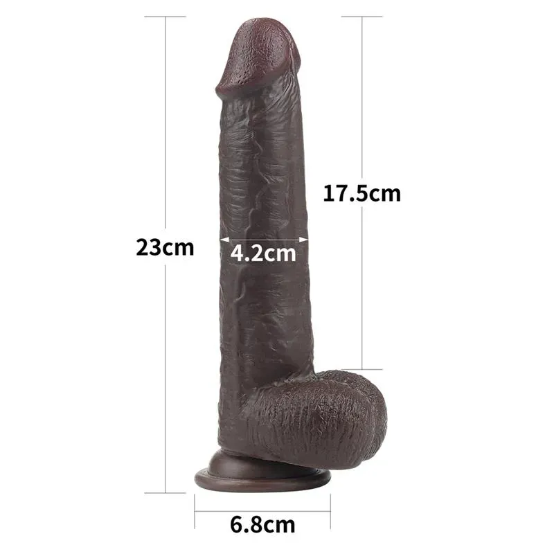 LOVETOY Dildo Sliding 9 реалистичный фаллоимитатор