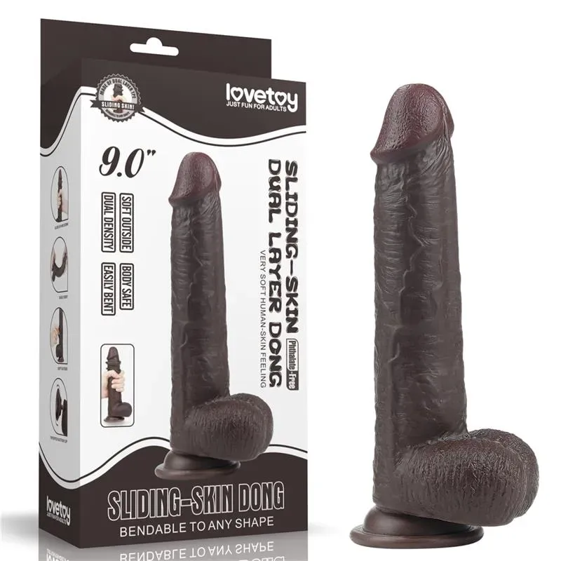 LOVETOY Dildo Sliding 9 realistlik dildo