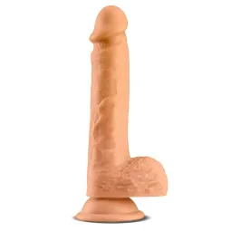 Dean Realistic Dildo with Testicles 8.5" Flesh